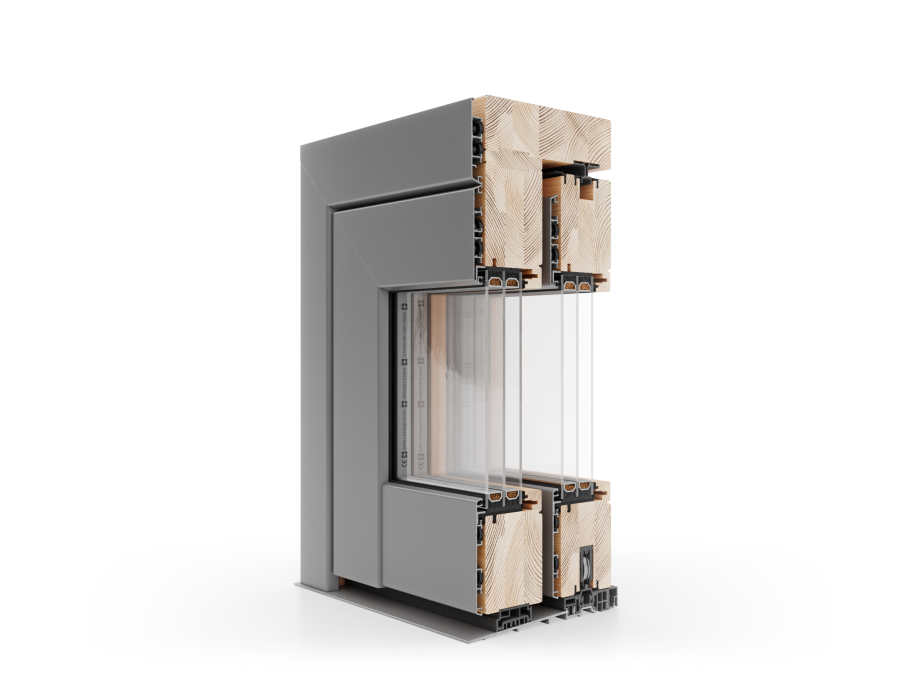 Legno Alluminio wood-alu hybrid